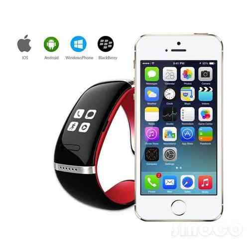 Smart iWatch Bluetooth Sport & Fitness Red
