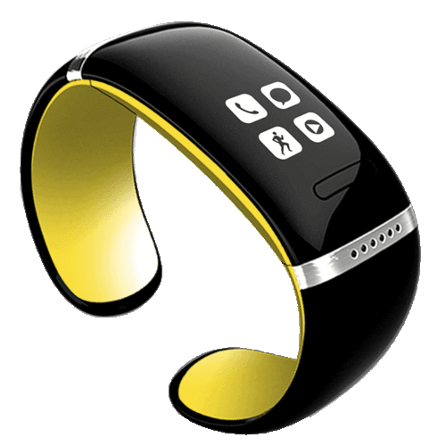 Smart iWatch Bluetooth Sport & Fitness Yellow