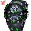 Ohsen AD2801 Military Sport Watch-Green
