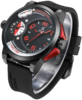 New Weide UV1501 Oversized Dual Time WR 30m - Red