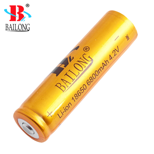Batteria Ricaricabile Bailong ORO 18650 6800mAh Li-ion 4.2V