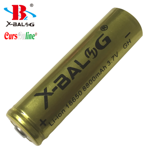 Gold Quality X-BALOG 18650 Recharg. Battery 8800mAh 3.7V
