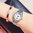 New Women Watches Silver Band Quartz Watch Kimio K6143