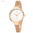 New Women Rose Gold Watch Small Second Dial Kimio K6332M