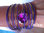 Orologio Donna con Bracciale Rigido ad Anelli Colorati mod.Stylish