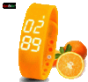 New Computer 3D Pedometro Sleep Monitor-Orange