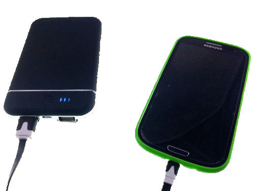 Usb Power Bank With Two Usb