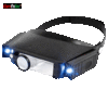 LED Head-Wearing Multiple Magnification+Led Light