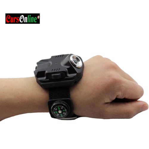 Rechargeable Variable-Output Led Wrist Light