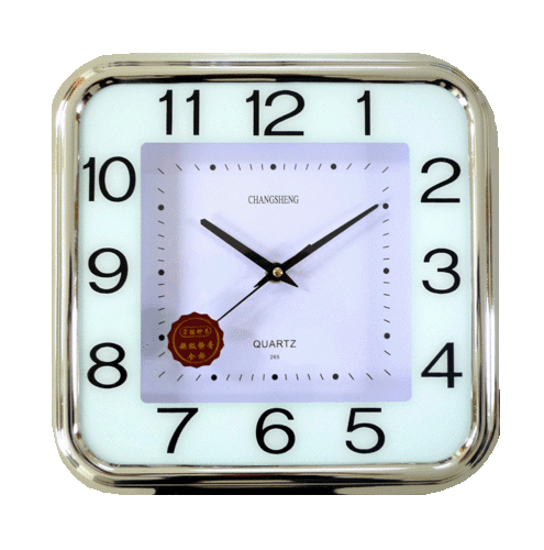 Fashionable Square design Quartz Wall Clock 265