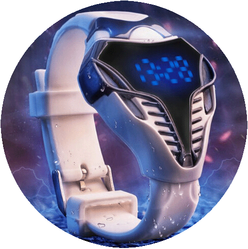 New 2015 Iron Man Conception White and Blue Led