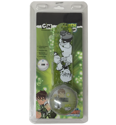 Ben10 Wrist Watch With Led Light by Cartoon Network
