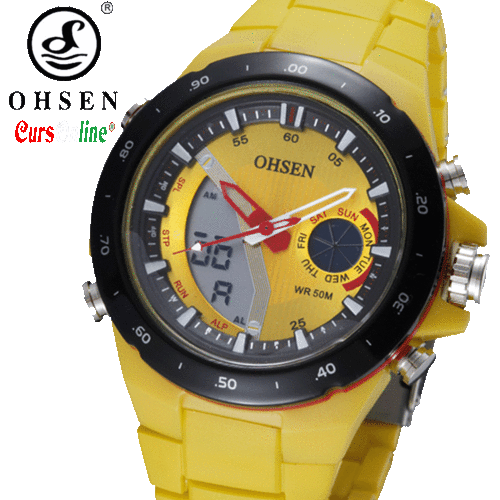 Ohsen Sport Crono AD2802 Giallo