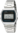 A158WA-1CR Casio Silver & Black Unisex Digital Retro Watch