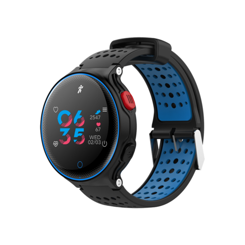 Smart Watch X2 IP68 Battito Cardiaco Fitness e Notifiche Ios/Android Blu