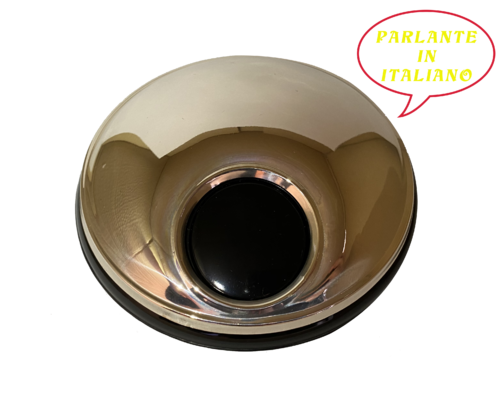 Elegantissima Sveglia Parlante Italiano in Argento 925 Made in Italy